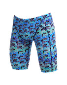 Funky Trunks - Boys Jack Stack Swim Training Jammer - Blue - Product Front