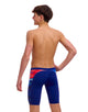 Funky Trunks - Boys Storm At Sea Swim Training Jammer - Navy/Multi - Model Front