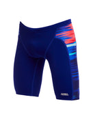 Funky Trunks - Boys Storm At Sea Swim Training Jammer - Navy/Multi - Product Front