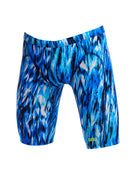 Funky Trunks - Boys Wing Streak Swim Training Jammer - Blue - Product Front