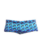 Funky Trunks - Jack Stack Sidewinder Swim Trunks - Blue - Product Front