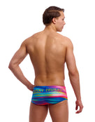 Funky Trunks - Lost Ocean Sidewinder Swim Trunks - Multi - Model Back
