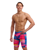 Funky Trunks - Lost Ocean Swim Training Jammer - Multi - Model Front/Side
