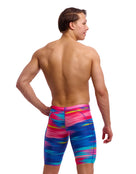 Funky Trunks - Lost Ocean Swim Training Jammer - Multi - Model Back