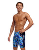Funky Trunks - Mens Polar Caps Swim Training Jammers - Blue - Model Front