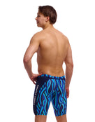 Funky Trunks - Snork City Swim Training Jammer - Blue - Model Back