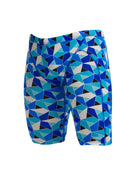 Funky Trunks - Mens Tetra Tonic Swim Training Jammer - Blue - Product Front