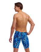 Funky Trunks - Wing Streak Swim Training Jammer - Blue - Model Back