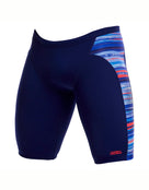 Funky Trunks - Lost Lines Swim Training Jammers - Navy/Multi - Product Front