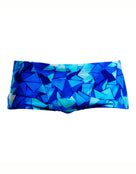 Funky Trunks - Try Blue Classic Swim Trunks - Blue - Product Front