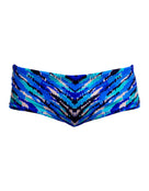 Funky Trunks - Fur Seal Sidewinder Swim Trunks - Blue - Product Front