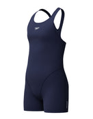 Speedo - Girls Essential Endurance Plus Legsuit - Navy - Product Front/Side