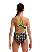 Funkita - Girls Pine Gap Diamond Back Swimsuit - Multi - Model Back