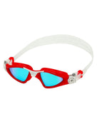 Aquasphere - Kayenne Small Fit Swim Goggle - Titanium Mirrored Lens - Product Front/Side Left