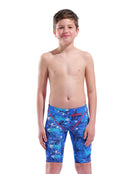 Arena - Limited Edition Boys Powerskin ST NEXT Jammer - Splashy Multi - Model Front