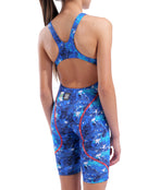 Limited Edition Girls Powerskin ST NEXT Open Back - Splashy Mulit- Model rear view