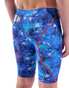 Arena - Limited Edition Boys Powerskin ST NEXT Jammer - Splashy Multi - Model Rear close up