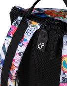 Arena Limited Edition One Go Allover 45L Backpack - Collage - Product Back Close Up