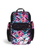 Arena Limited Edition One Go Allover 45L Backpack - Texture - Product Front