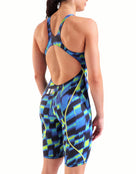 Arena - Limited Edition Powerskin ST Next Open Back - Aqua Gleam - Model Back/Side
