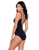 Miraclesuit - Oceanus Swimsuit - Black - Model Side