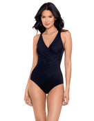 Miraclesuit - Oceanus Swimsuit - Black - Model Front