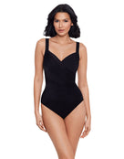 Miraclesuit - Sanibel Swimsuit - Black - Model Front