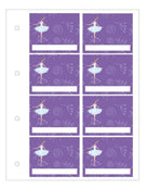 My Proud Moments - Medal, Badge & Certificate Case - Purple/Dance - Medal Holder