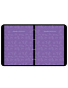 My Proud Moments - Medal, Badge & Certificate Case - Purple/Dance - Inside