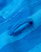 Zoggs - Nautical Stripes Kids Poncho Hooded Towel Robes - Blue - 5-10 Years Old - Product