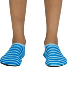 Zoggs - Nautical Stripes Kids Anti-Slip Socks - Blue - Model Front