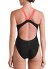 Colour Surge Fastback Swimsuit - Black/University Red