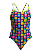 Funkita - Pine Gap Diamond Back Swimsuit - Multi - Product Front