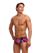 Funky Trunks - Putty Rules Classic Swim Trunks - Multi - Model Front/Side