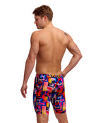 Funky Trunks - Putty Rules Swim Training Jammer - Multi - Model Back/Side