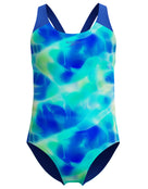 SP-8002623002-Girls_Allover_Printed_Splashback_Swimsuit_-_Blue_Green_front