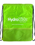 Childrens Deluxe Medium Swim Drawstring Bag With Mesh Pocket