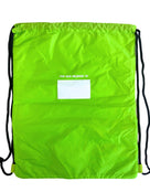 Childrens Deluxe Medium Swim Drawstring Bag With Mesh Pocket