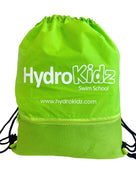 Childrens Deluxe Medium Swim Drawstring Bag With Mesh Pocket