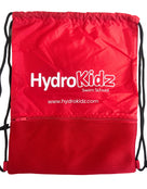 Childrens Deluxe Medium Swim Drawstring Bag With Mesh Pocket