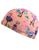 Junior Fun Patterns Lycra Swim Cap