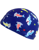 Junior Fun Patterns Lycra Swim Cap