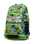 Funky Trunks - Scaled Back Elite Squad 36L Backpack - Green/Blue - Product Back