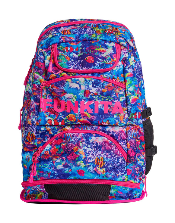 Funkita - Sea Life Elite Squad 36L Backpack - Blue/Pink - Product Front