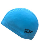 Simply-Swim-Junior-Fabric-Caps-Turquoise
