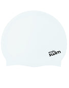Simply-Swim-Junior-Silicone-Swim-Caps-White