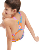 Speedo-Allover-Medalist-Girls-Blue_Orange-Back Model