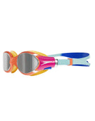 Speedo - Biofuse 2.0 Junior Swim Goggles - Mirrored Lens - Orange/Blue - Product Side
