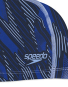 Speedo - Boom Ultra Pace Swim Cap - Navy/Blue - Product Logo