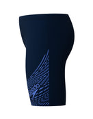 Speedo Boys Medley Logo Swim Jammer - Navy/Blue - Product Side
